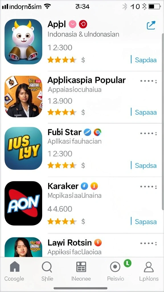 66d - Berbagai pilihan tema permainan.