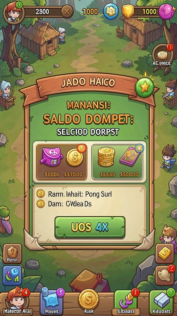 d200m - Karakter-karakter unik dalam permainan.