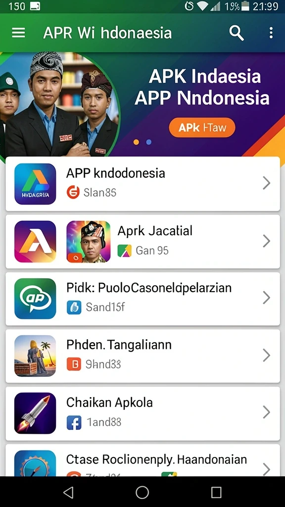 mc777 - Tampilan antarmuka yang menarik dan mudah dipahami.