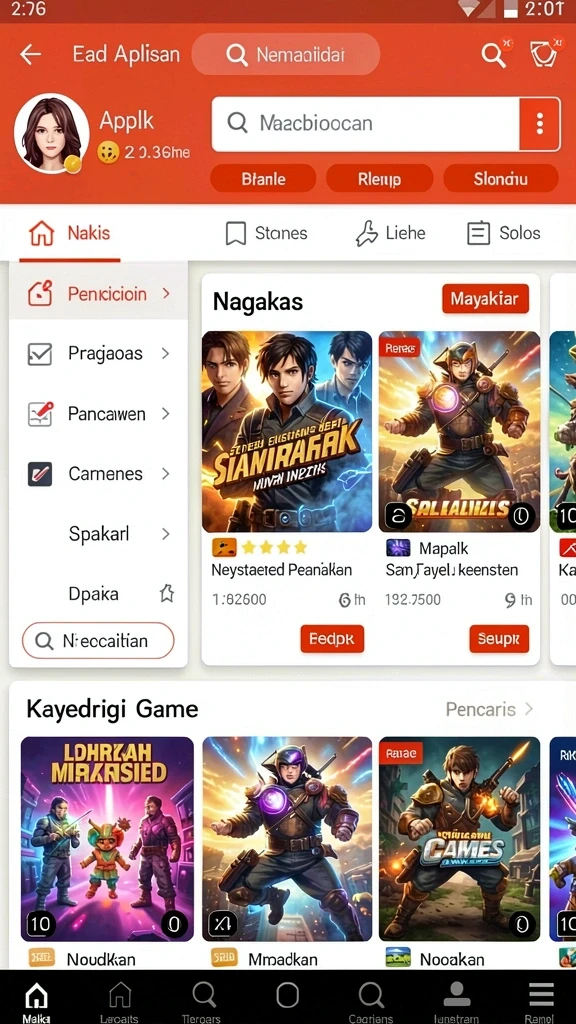 rajacuan - Beragam tantangan menarik setiap levelnya.