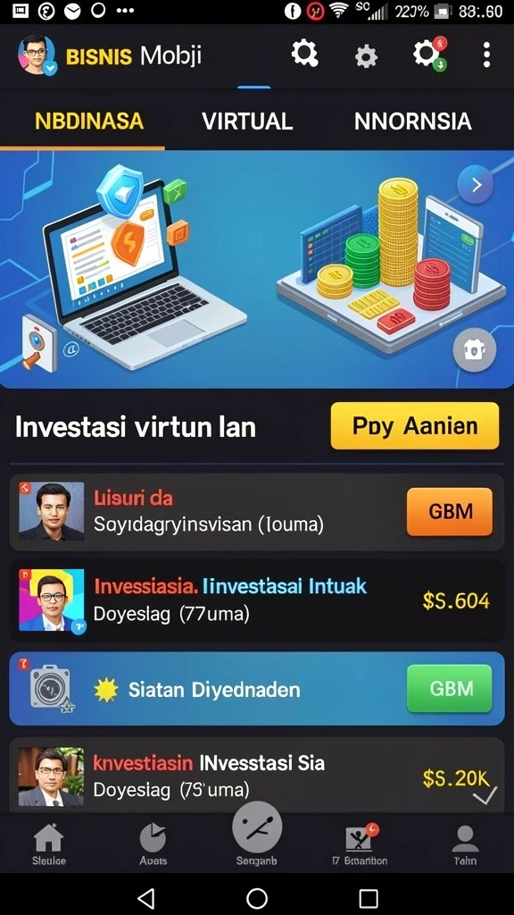 remi101 - Fitur interaksi sosial yang memungkinkan komunikasi antar pemain.
